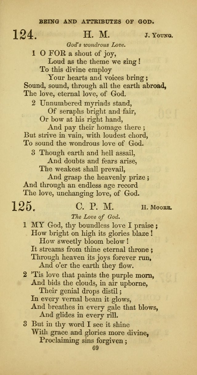 The Psalmody: a collection of hymns for public and social worship page 136