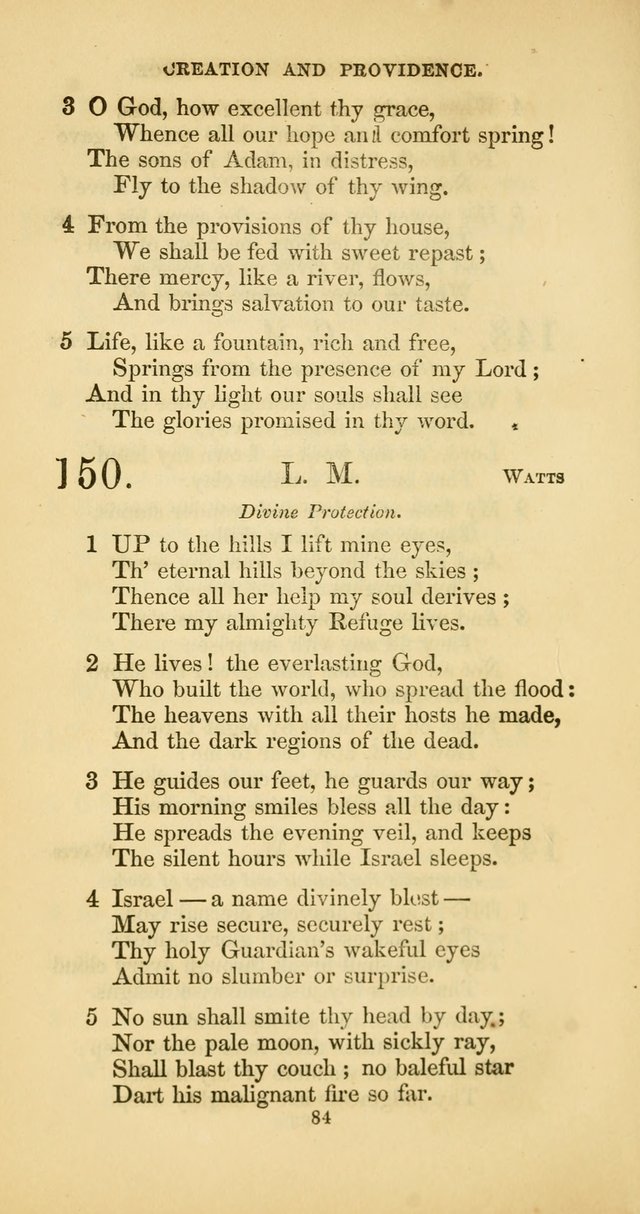 The Psalmody: a collection of hymns for public and social worship page 151
