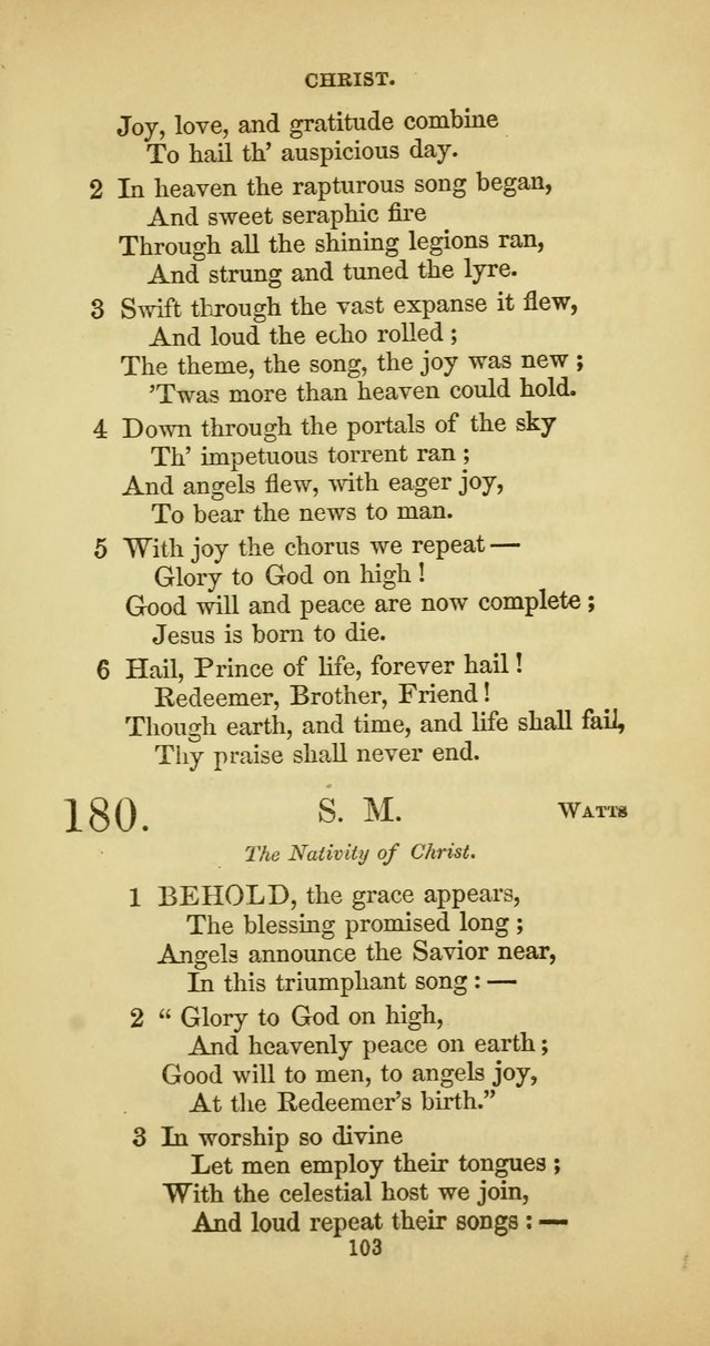 The Psalmody: a collection of hymns for public and social worship page 170