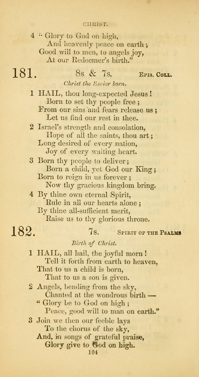The Psalmody: a collection of hymns for public and social worship page 171