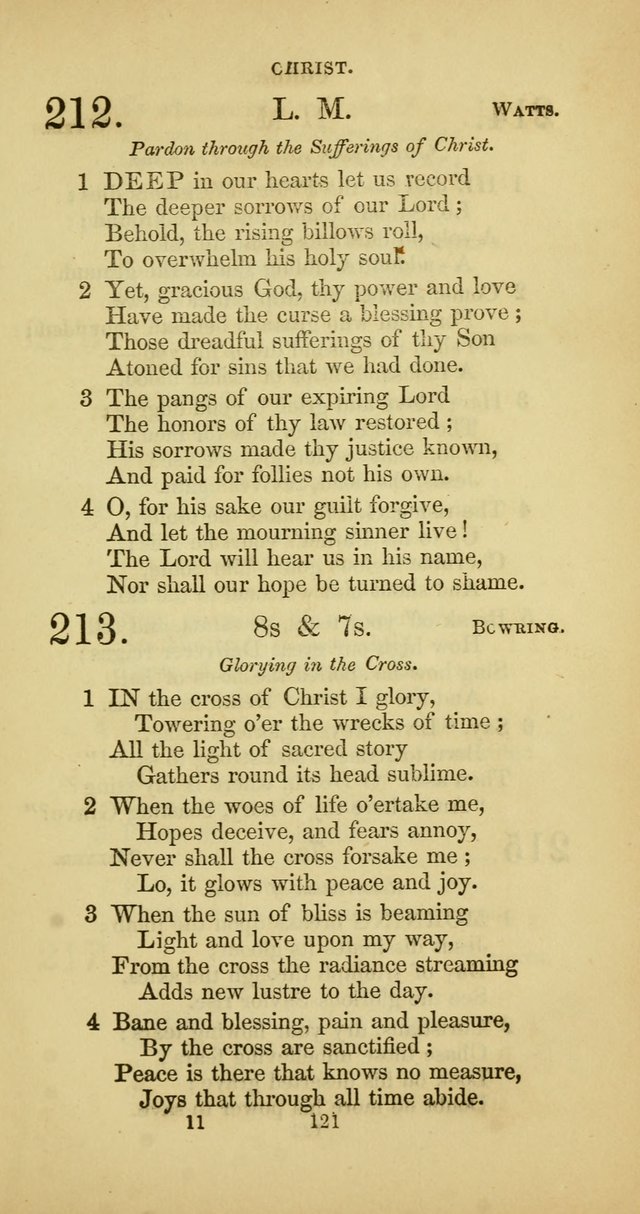 The Psalmody: a collection of hymns for public and social worship page 188