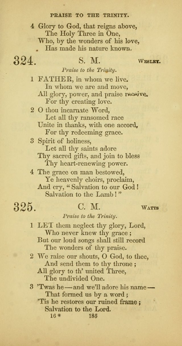 The Psalmody: a collection of hymns for public and social worship page 252