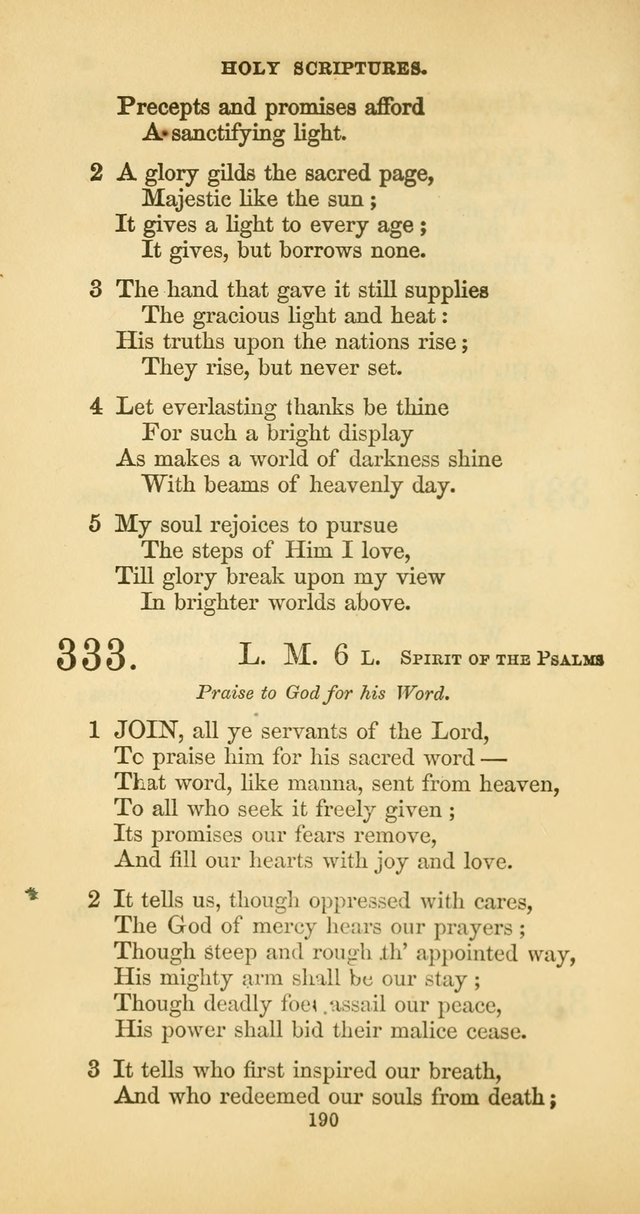 The Psalmody: a collection of hymns for public and social worship page 257