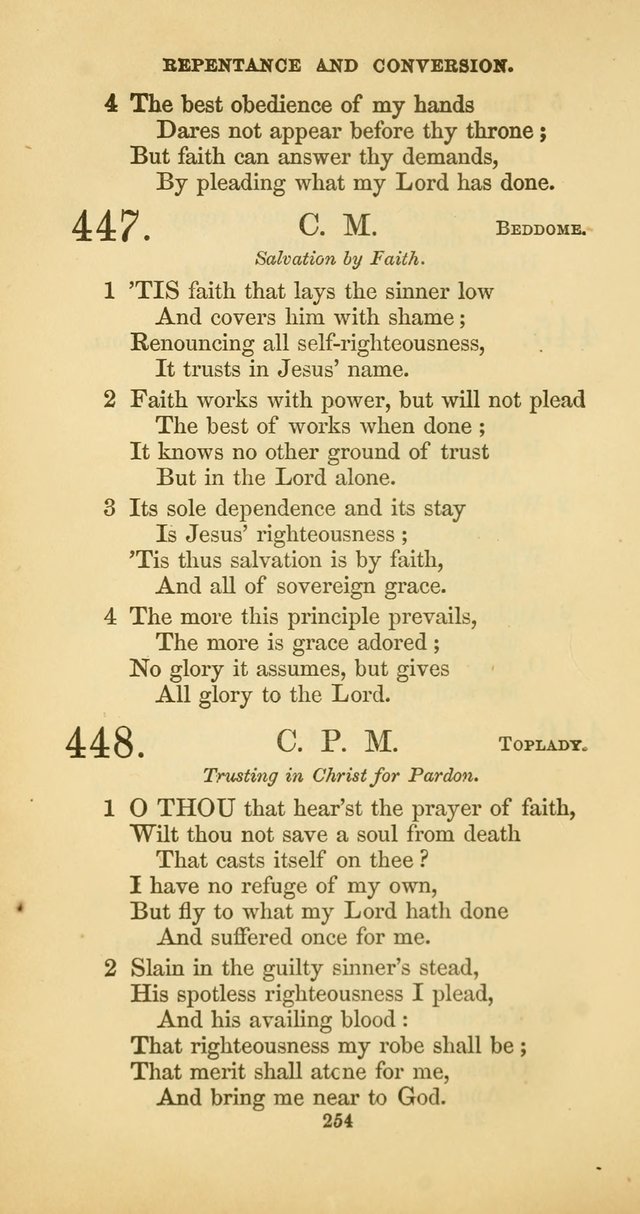 The Psalmody: a collection of hymns for public and social worship page 321