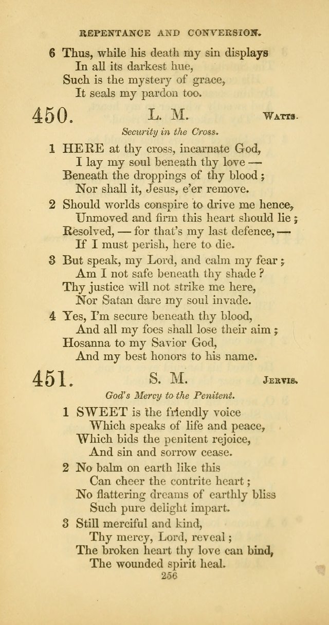 The Psalmody: a collection of hymns for public and social worship page 323