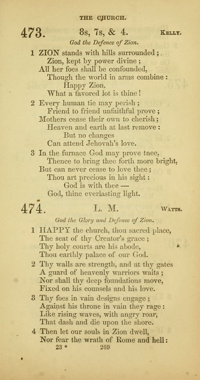 The Psalmody: a collection of hymns for public and social worship page 336
