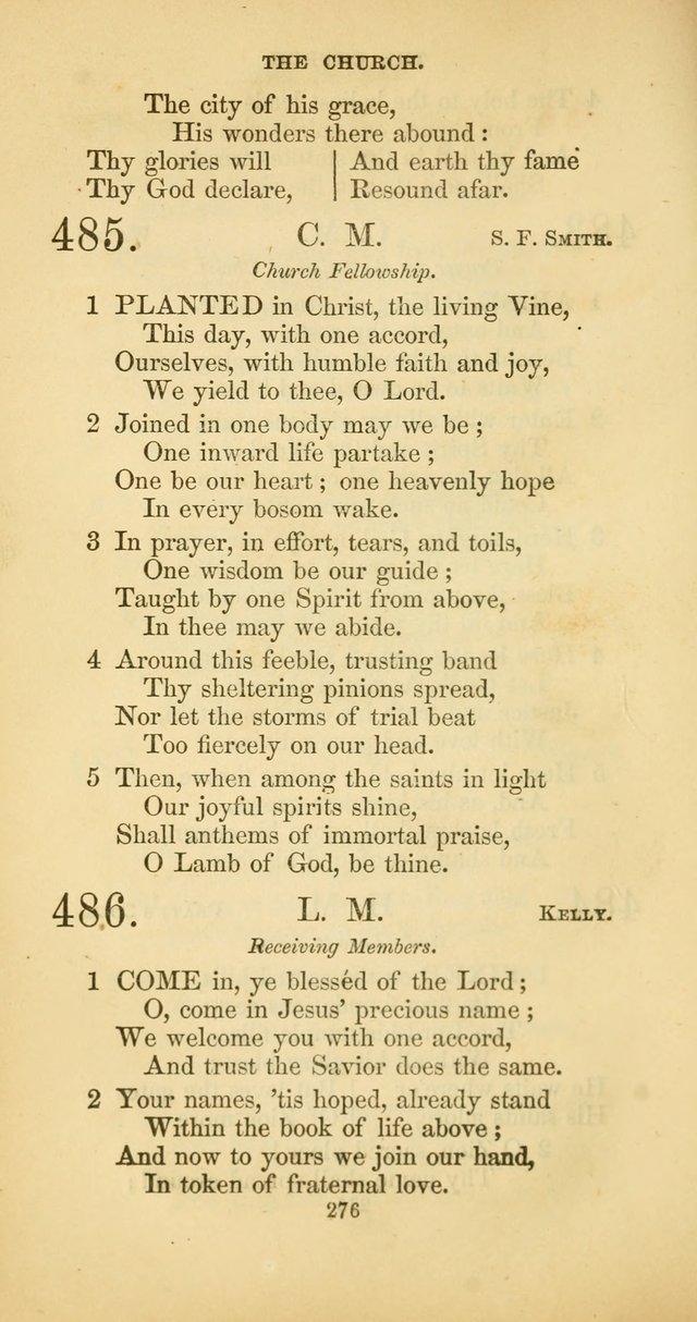 The Psalmody: a collection of hymns for public and social worship page 343