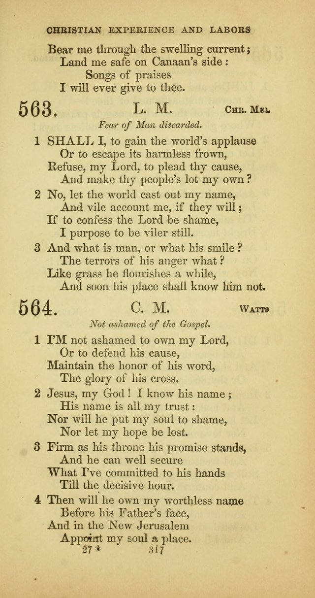 The Psalmody: a collection of hymns for public and social worship page 384