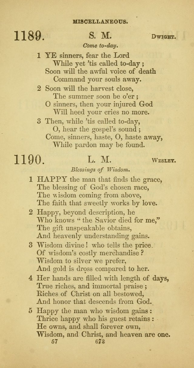 The Psalmody: a collection of hymns for public and social worship page 740