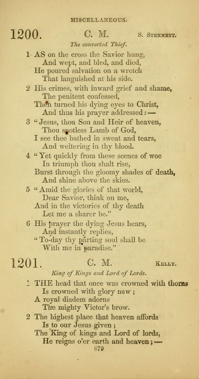 The Psalmody: a collection of hymns for public and social worship page 746