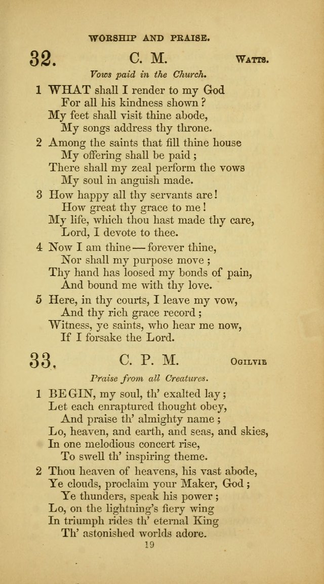 The Psalmody: a collection of hymns for public and social worship page 86
