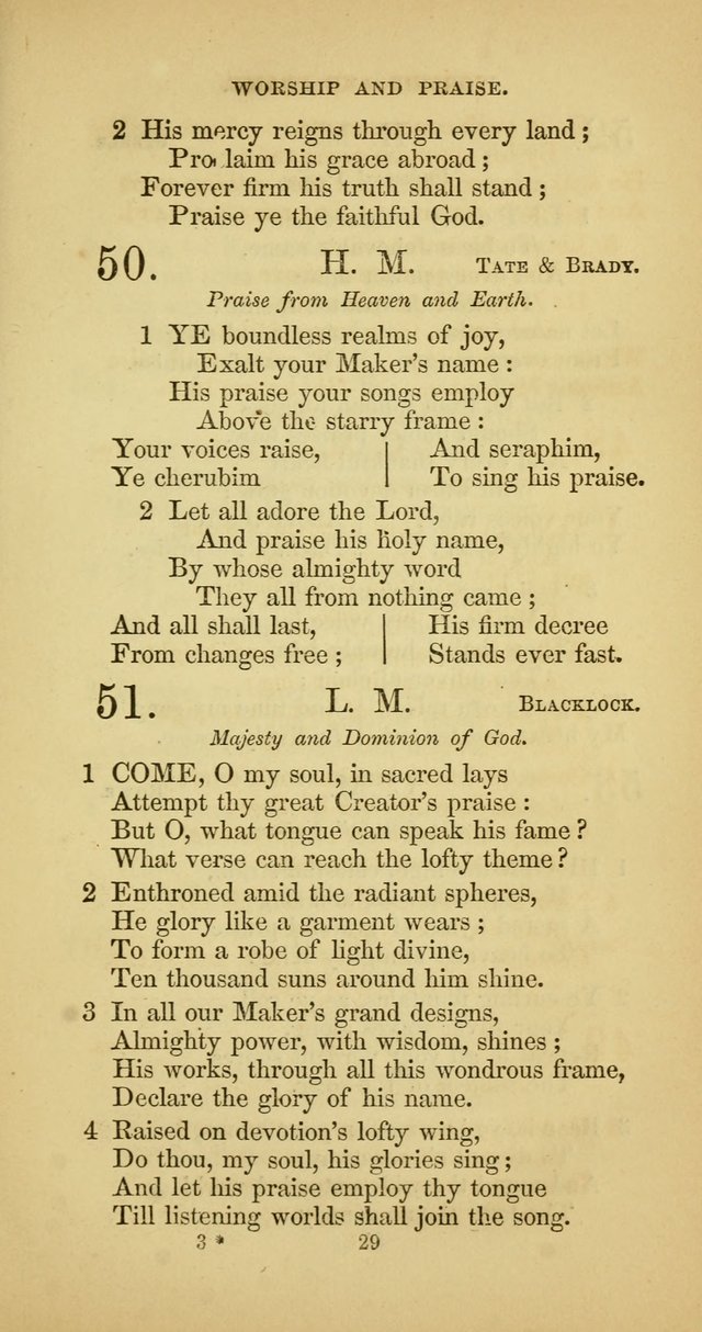 The Psalmody: a collection of hymns for public and social worship page 96