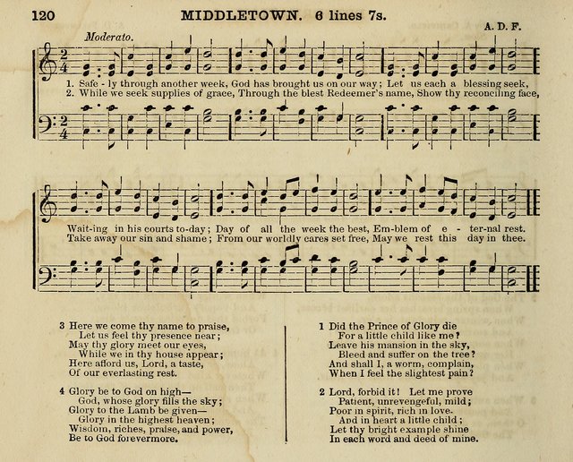 The Polyphonic; or Juvenile Choralist; containing a great variety of music and hymns, both new & old, designed for schools and youth page 119