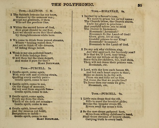 The Polyphonic; or Juvenile Choralist; containing a great variety of music and hymns, both new & old, designed for schools and youth page 34