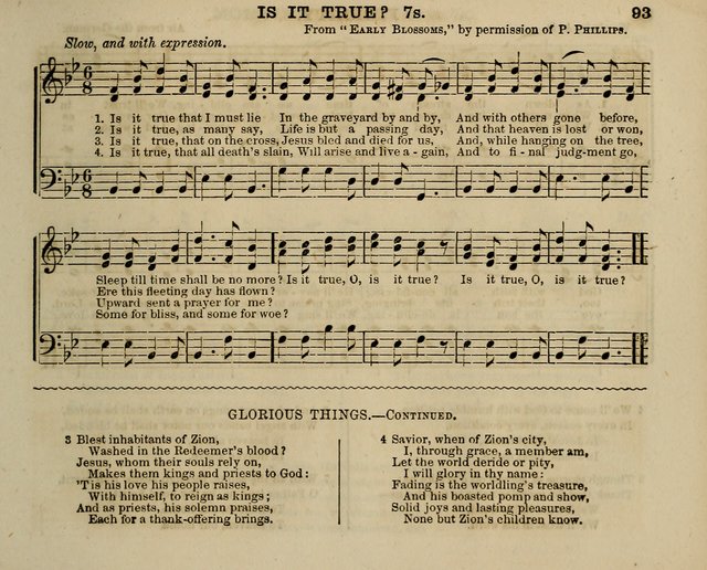 The Polyphonic; or Juvenile Choralist; containing a great variety of music and hymns, both new & old, designed for schools and youth page 92