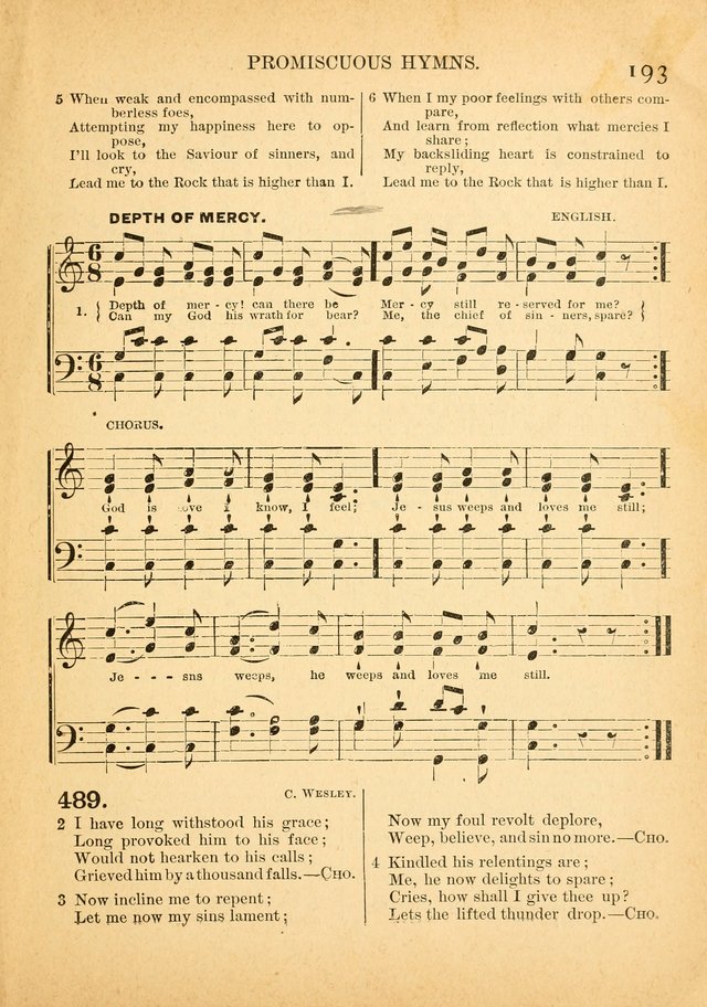 The Primitive Baptist Hymnal: a choice collection of hymns and tunes of early and late composition page 193