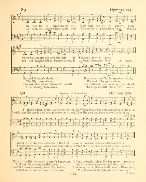 Prayer Book and Hymnal for the Sunday School page 117