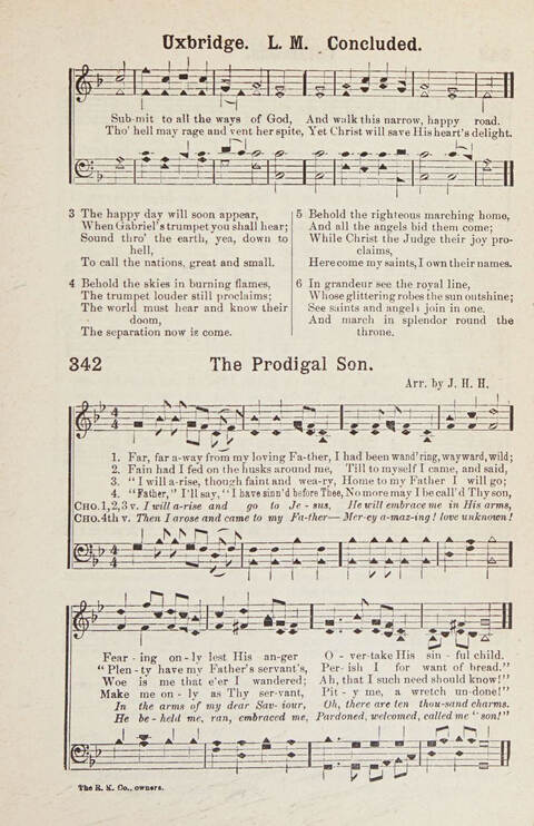 Primitive Baptist Hymn and Tune Book page 206