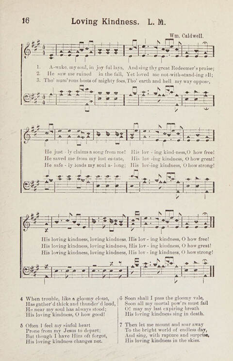 Primitive Baptist Hymn and Tune Book page 26