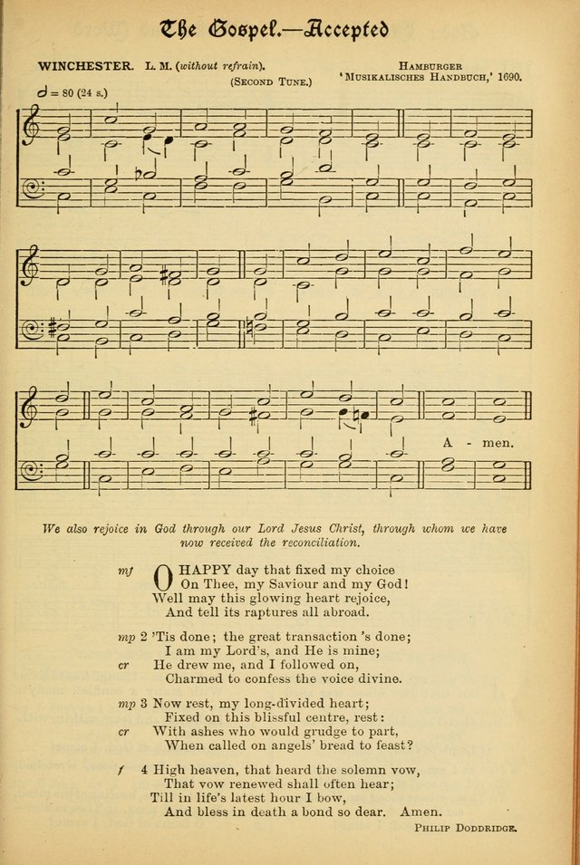 The Presbyterian Book of Praise: approved and commended by the General Assembly of the Presbyterian Church in Canada; With tunes; Part I. Selections from the Psalter. Part II. The Hymnal, rev, and en. page 269