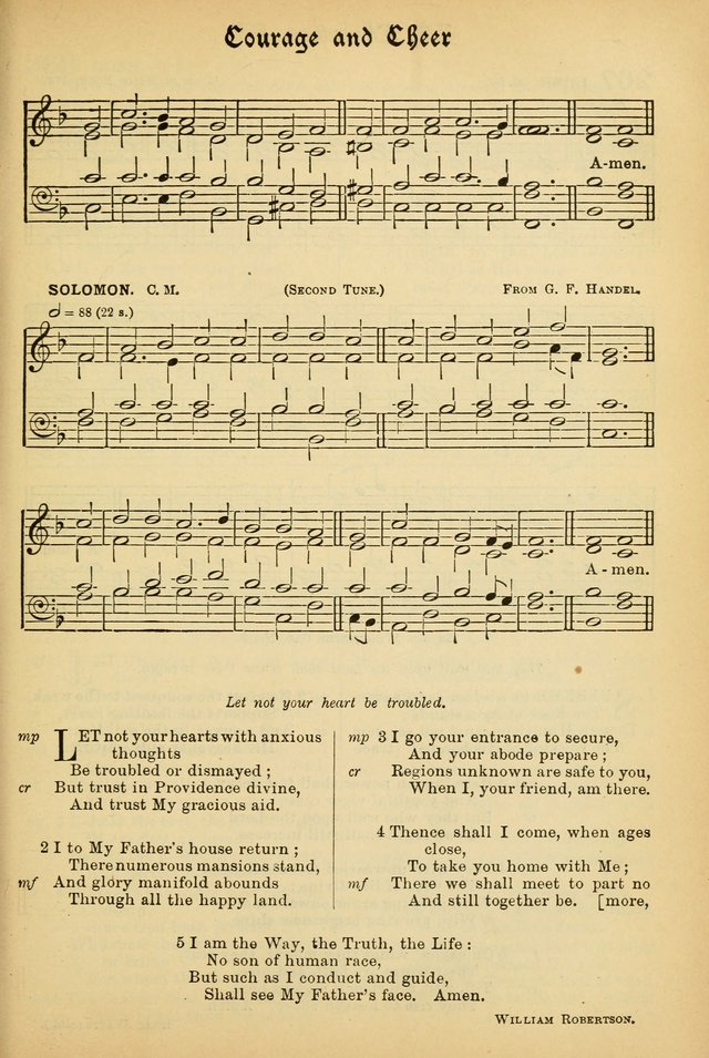 The Presbyterian Book of Praise: approved and commended by the General Assembly of the Presbyterian Church in Canada; With tunes; Part I. Selections from the Psalter. Part II. The Hymnal, rev, and en. page 407