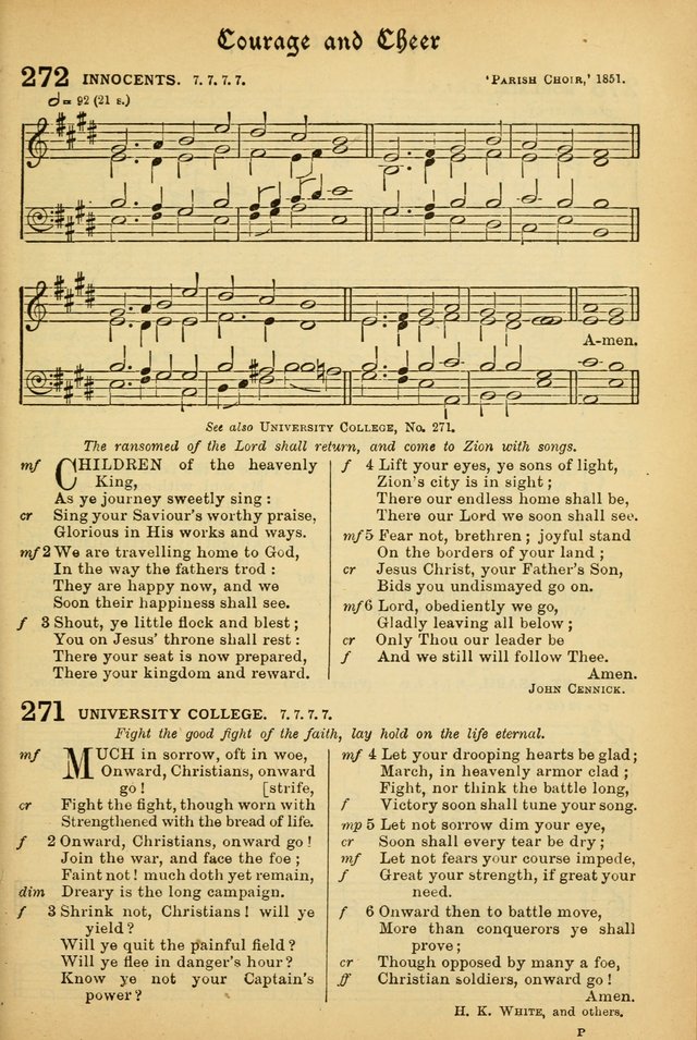 The Presbyterian Book of Praise: approved and commended by the General Assembly of the Presbyterian Church in Canada; With tunes; Part I. Selections from the Psalter. Part II. The Hymnal, rev, and en. page 411
