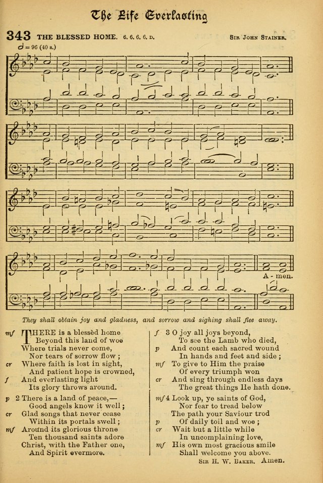 The Presbyterian Book of Praise: approved and commended by the General Assembly of the Presbyterian Church in Canada; With tunes; Part I. Selections from the Psalter. Part II. The Hymnal, rev, and en. page 493
