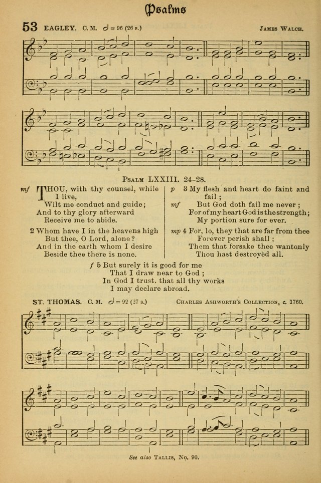 The Presbyterian Book of Praise: approved and commended by the General Assembly of the Presbyterian Church in Canada; With tunes; Part I. Selections from the Psalter. Part II. The Hymnal, rev, and en. page 52