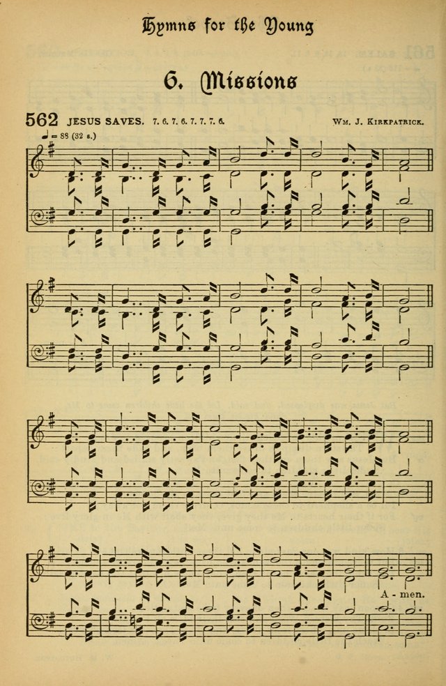 The Presbyterian Book of Praise: approved and commended by the General Assembly of the Presbyterian Church in Canada; With tunes; Part I. Selections from the Psalter. Part II. The Hymnal, rev, and en. page 756