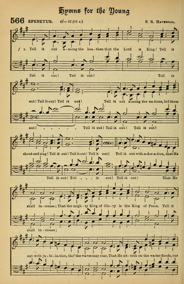 The Presbyterian Book of Praise: approved and commended by the General Assembly of the Presbyterian Church in Canada; With tunes; Part I. Selections from the Psalter. Part II. The Hymnal, rev, and en. page 762