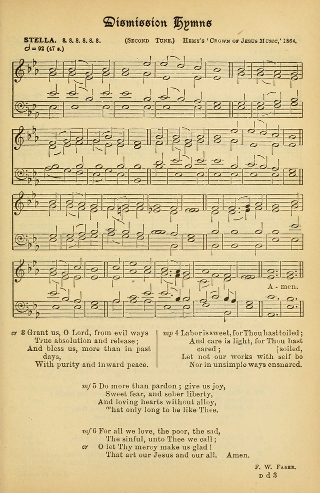 The Presbyterian Book of Praise: approved and commended by the General Assembly of the Presbyterian Church in Canada; With tunes; Part I. Selections from the Psalter. Part II. The Hymnal, rev, and en. page 803