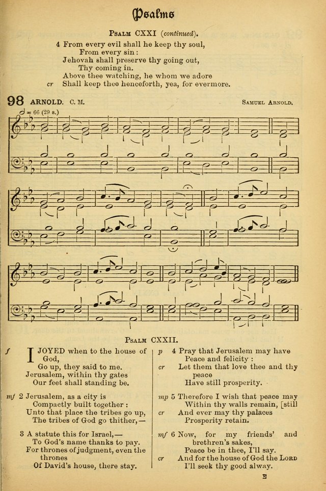 The Presbyterian Book of Praise: approved and commended by the General Assembly of the Presbyterian Church in Canada; With tunes; Part I. Selections from the Psalter. Part II. The Hymnal, rev, and en. page 95