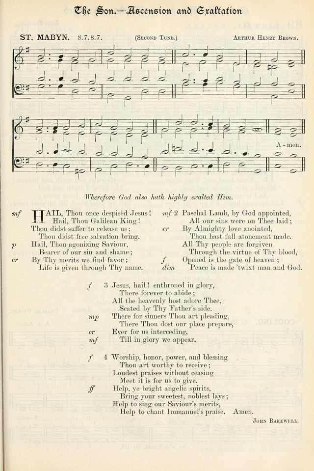 The Presbyterian Book of Praise: approved and commended by the General Assembly of the Presbyterian Church in Canada, with Tunes page 181