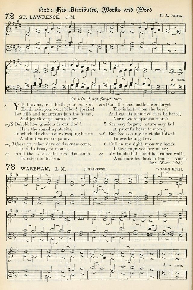 The Presbyterian Book of Praise: approved and commended by the General Assembly of the Presbyterian Church in Canada, with Tunes page 184