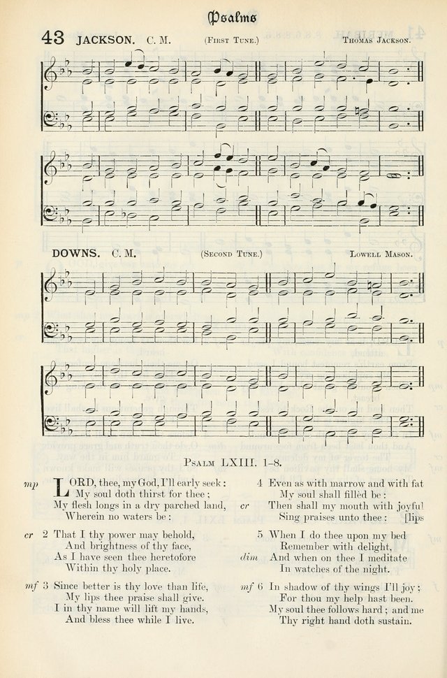 The Presbyterian Book of Praise: approved and commended by the General Assembly of the Presbyterian Church in Canada, with Tunes page 38