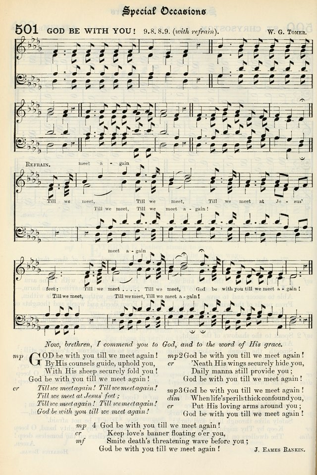 The Presbyterian Book of Praise: approved and commended by the General Assembly of the Presbyterian Church in Canada, with Tunes page 594