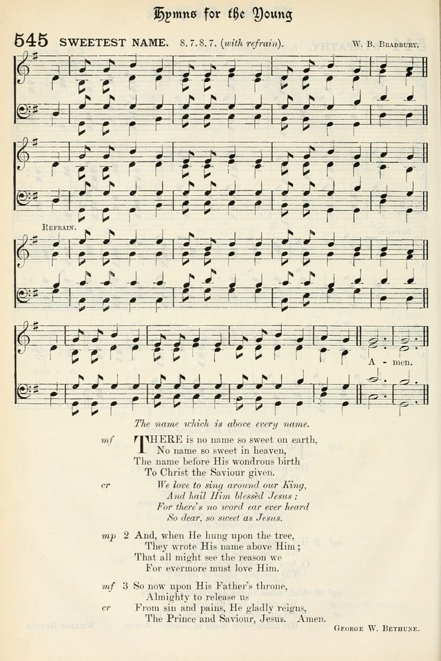 The Presbyterian Book of Praise: approved and commended by the General Assembly of the Presbyterian Church in Canada, with Tunes page 634