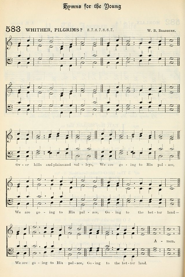 The Presbyterian Book of Praise: approved and commended by the General Assembly of the Presbyterian Church in Canada, with Tunes page 668