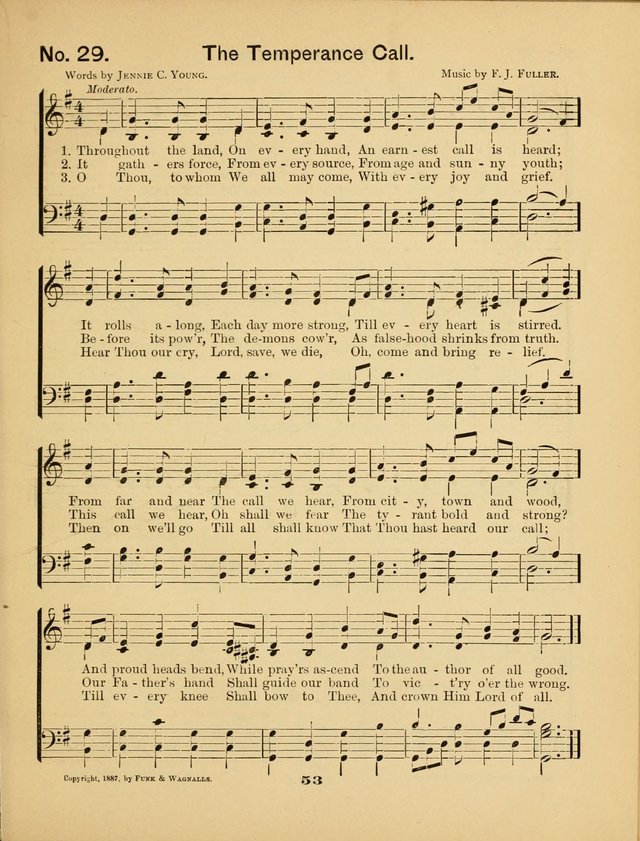 Prohibition Bells and Songs of the New Crusade: for Temperance Organizations, Reform Clubs, Prohibition Camps, and Political Campaigns page 53