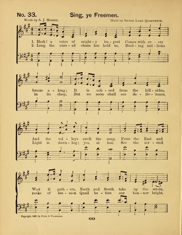 Prohibition Bells and Songs of the New Crusade: for Temperance Organizations, Reform Clubs, Prohibition Camps, and Political Campaigns page 60