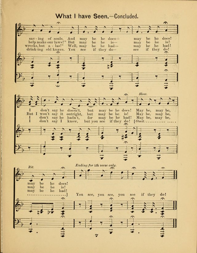 Prohibition Bells and Songs of the New Crusade: for Temperance Organizations, Reform Clubs, Prohibition Camps, and Political Campaigns page 7
