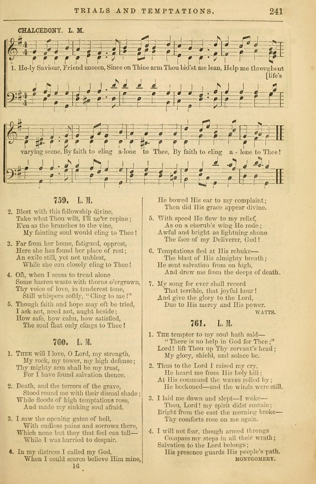 Plymouth Collection of Hymns and Tunes; for the use of Christian Congregations page 260