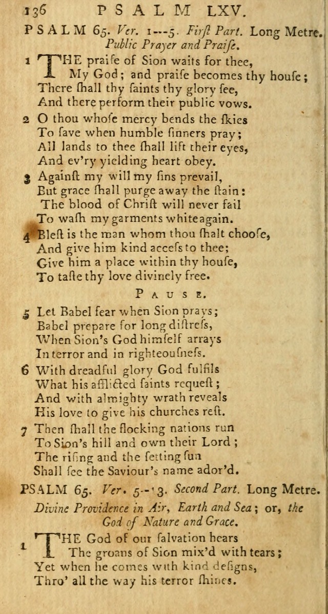 Psalms: carefully suited to the Christian worship in the United States of America: being an improvement of the old versions of the Psalms of David page 112