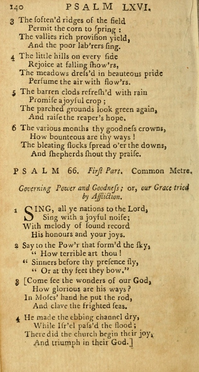 Psalms: carefully suited to the Christian worship in the United States of America: being an improvement of the old versions of the Psalms of David page 116