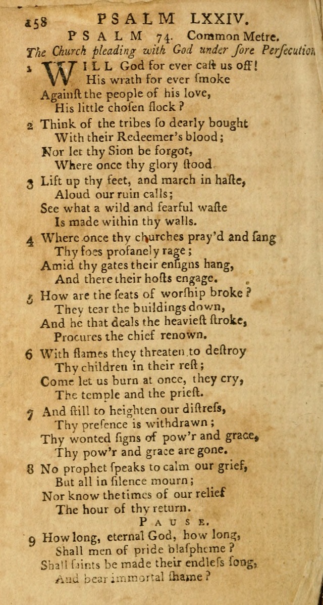 Psalms: carefully suited to the Christian worship in the United States of America: being an improvement of the old versions of the Psalms of David page 134