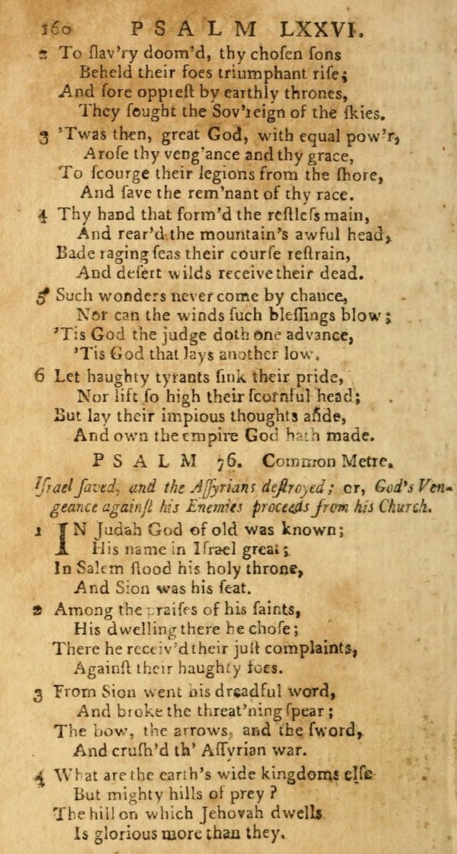 Psalms: carefully suited to the Christian worship in the United States of America: being an improvement of the old versions of the Psalms of David page 136