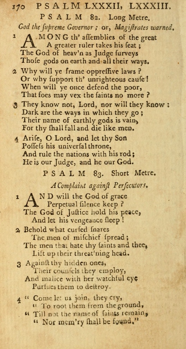 Psalms: carefully suited to the Christian worship in the United States of America: being an improvement of the old versions of the Psalms of David page 146