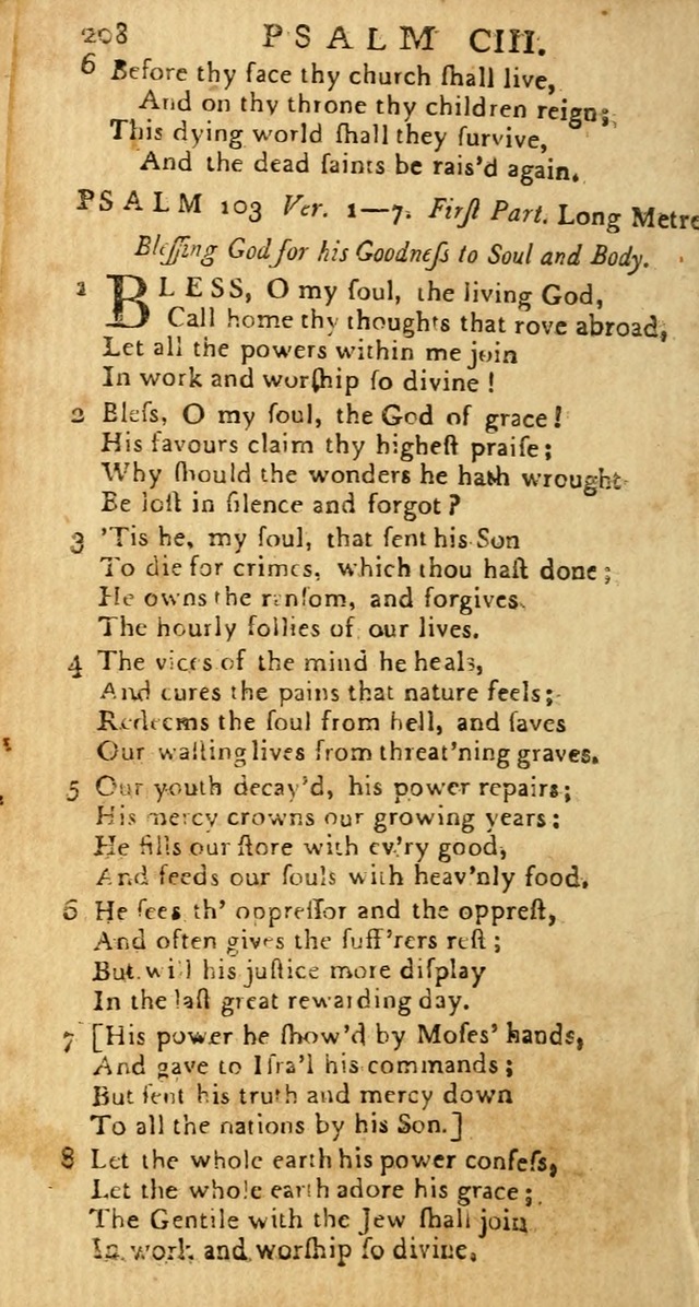 Psalms: carefully suited to the Christian worship in the United States of America: being an improvement of the old versions of the Psalms of David page 184