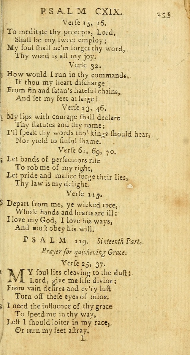 Psalms: carefully suited to the Christian worship in the United States of America: being an improvement of the old versions of the Psalms of David page 229