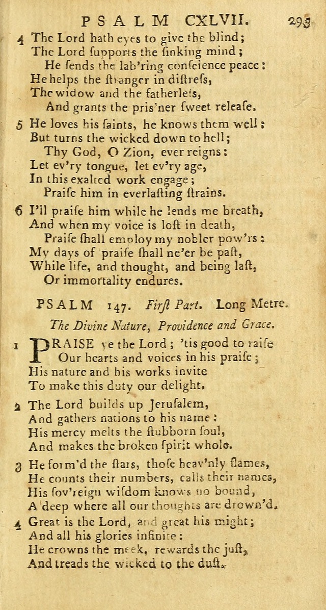 Psalms: carefully suited to the Christian worship in the United States of America: being an improvement of the old versions of the Psalms of David page 271
